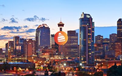 カルガリーの街